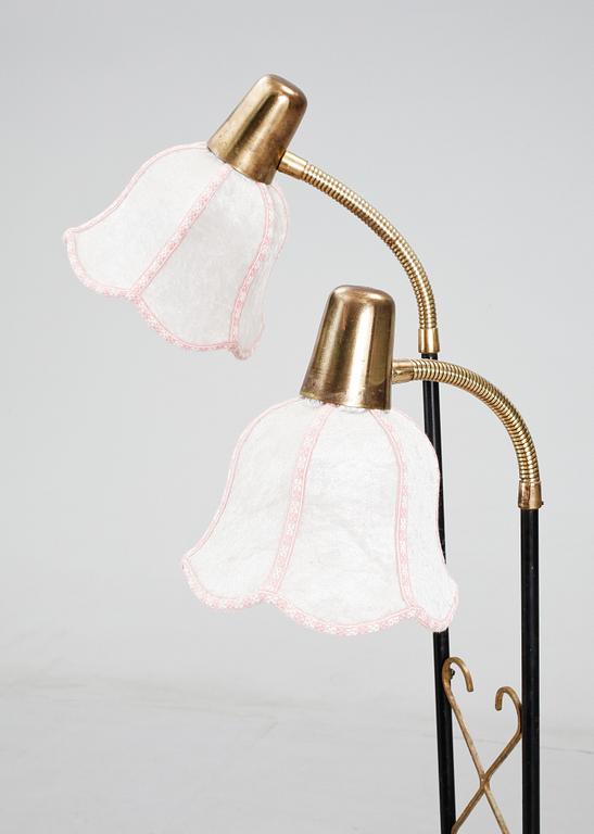 GOLVLAMPA med BORD, 1950-tal.