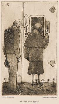 Hugo Simberg, Bonden och Döden.