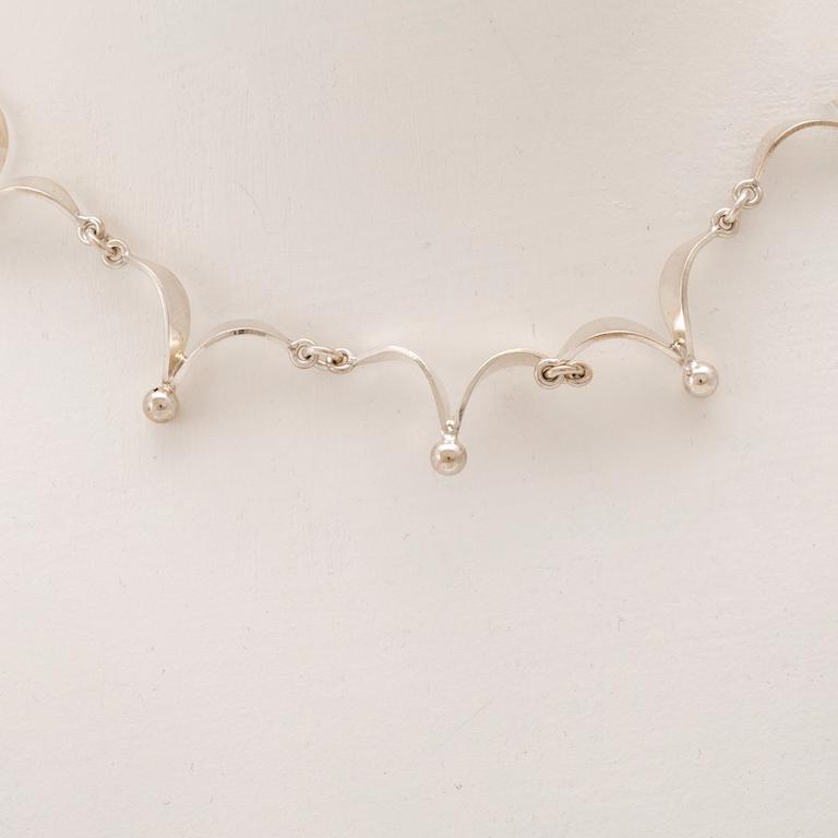 Rey Urban halsband silver Stockholm 1960.