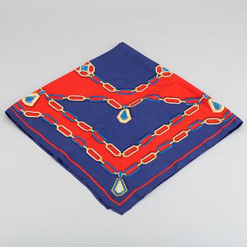 Cartier, a silk scarf.