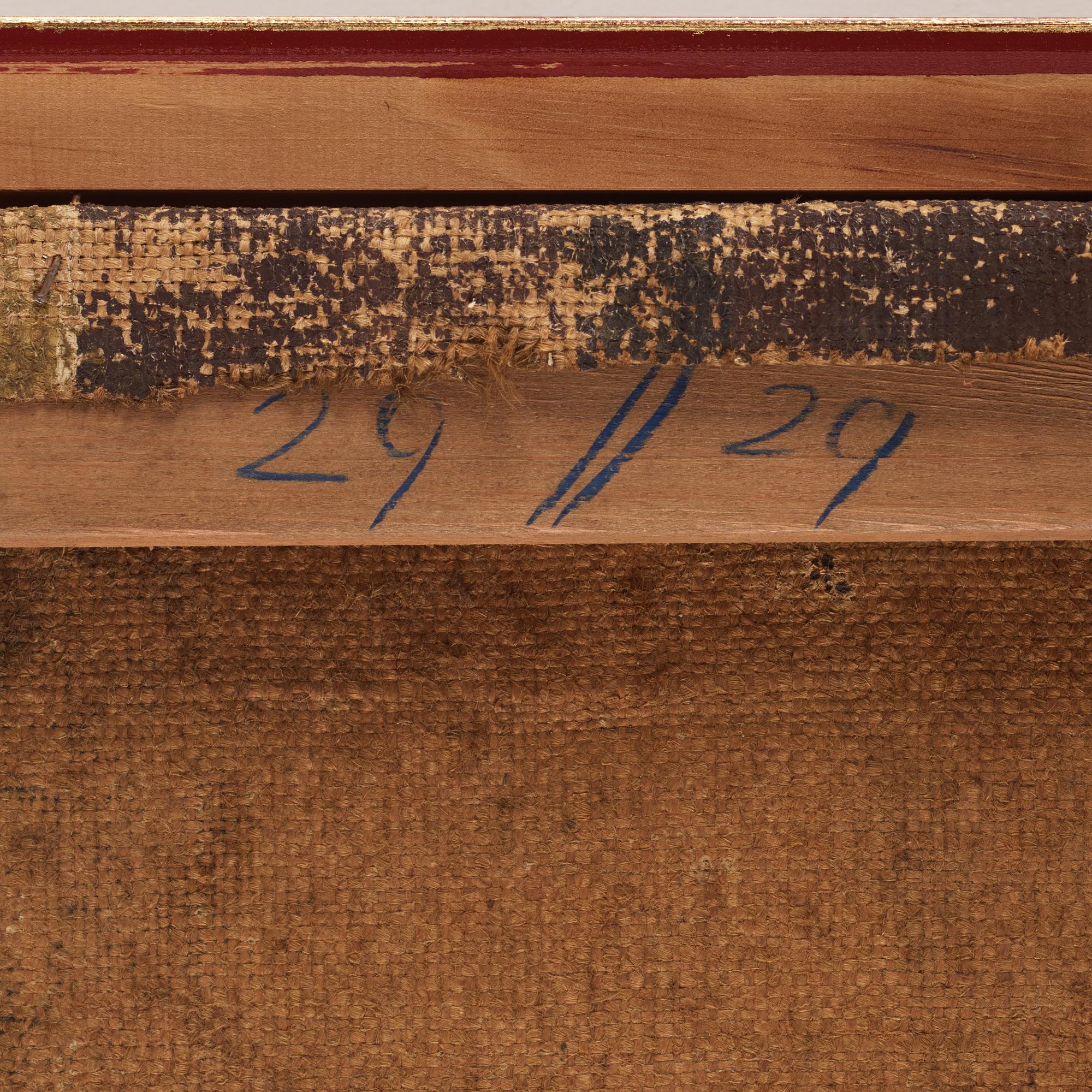 Jules Schyl, Stilleben med kruka och äpplen.