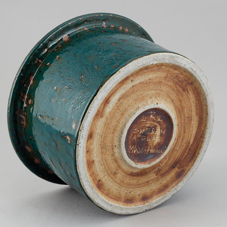 MARIANNE WESTMAN, a stoneware jardiniere, Rörstrand.