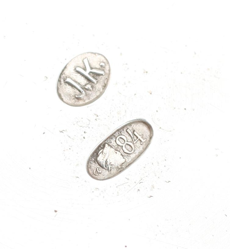 GRÄDDKANNA, silver, Ryssland. Vikt 136 gram.