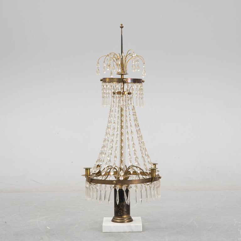 Bordslyster, sengustaviansk stil, 1900-tal.