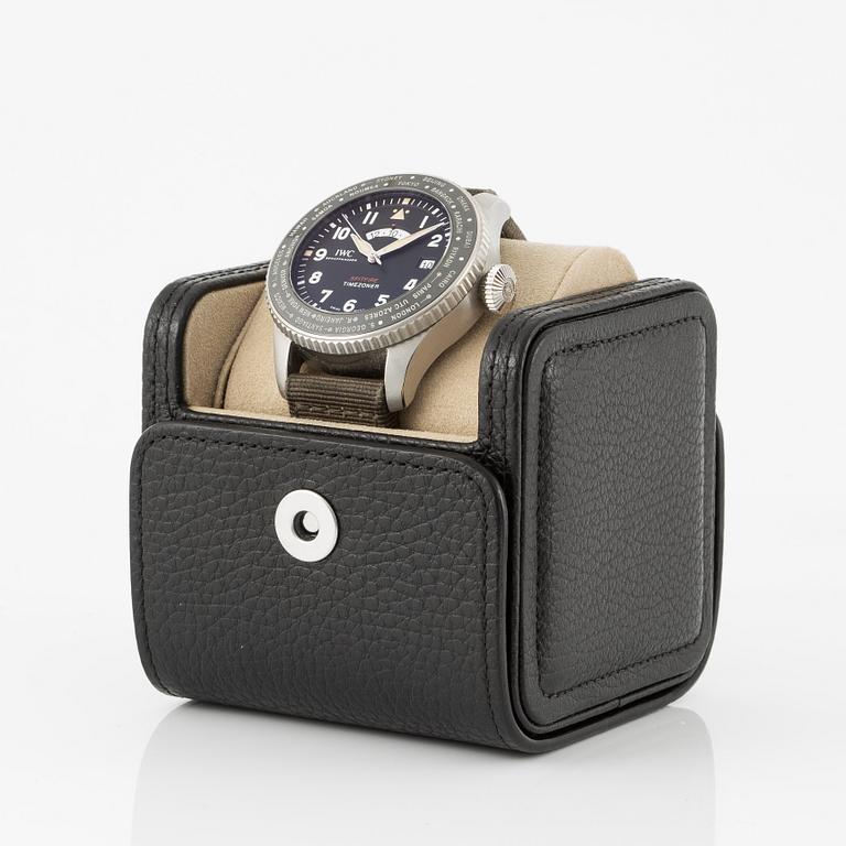 IWC, Pilot’s Watch, Timezoner, Spitfire Edition, “The Longest Flight”, "No. 155 of 250", ca 2019.