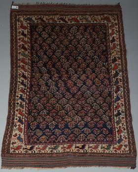 MATTA, Kashgai / Nafar, antiik, bredd ca 164-189 längd 239 cm.
