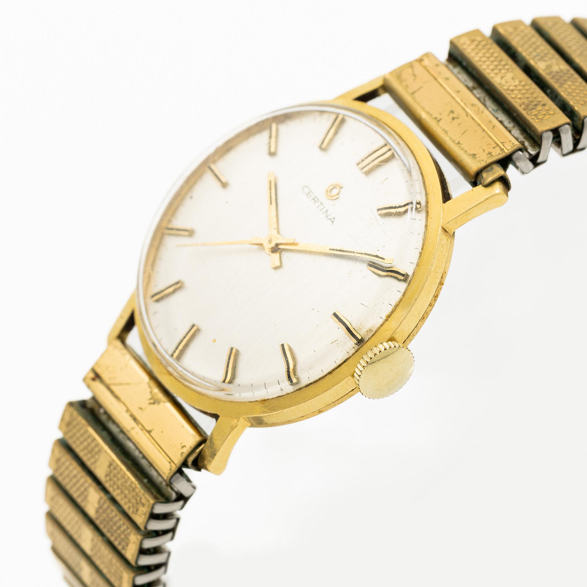 Certina, armbandsur, 34 mm.