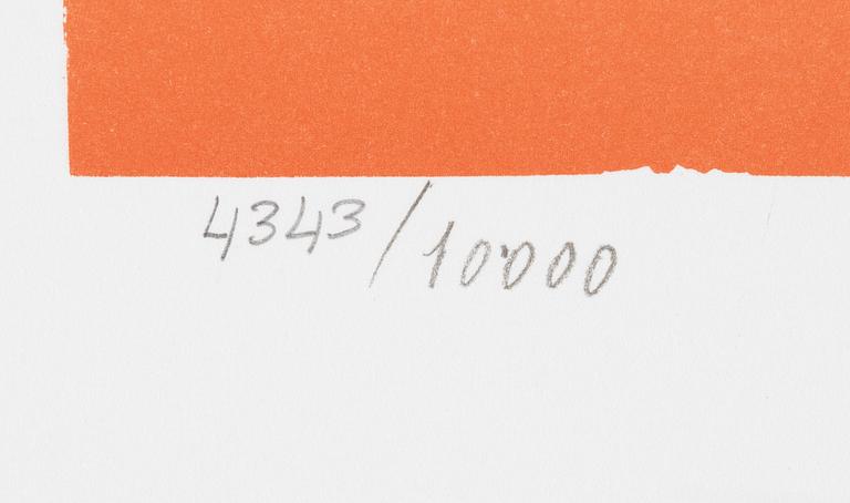 "Die Kunst der Graphik", suite comprising 6 prints, 1982, signed 4343/10000.