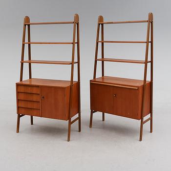 BOKHYLLOR, 1 par, 1900-talets mitt.