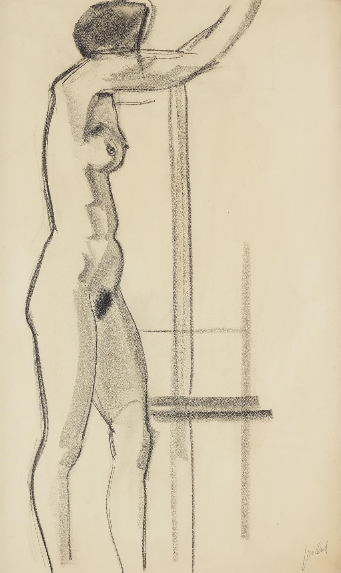 John Jon-And, pencil, signed.