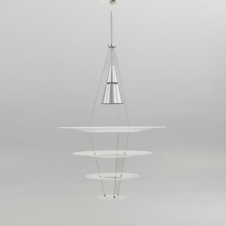Shoichi Uchiyama, pendant lamp, "Enigma", Louis Poulsen, Denmark, late 20th century.