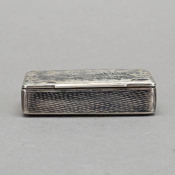 DOSA, silver, Andrey Kovalsky, Moskva, sannolikt 1845. Vikt ca 56 g.