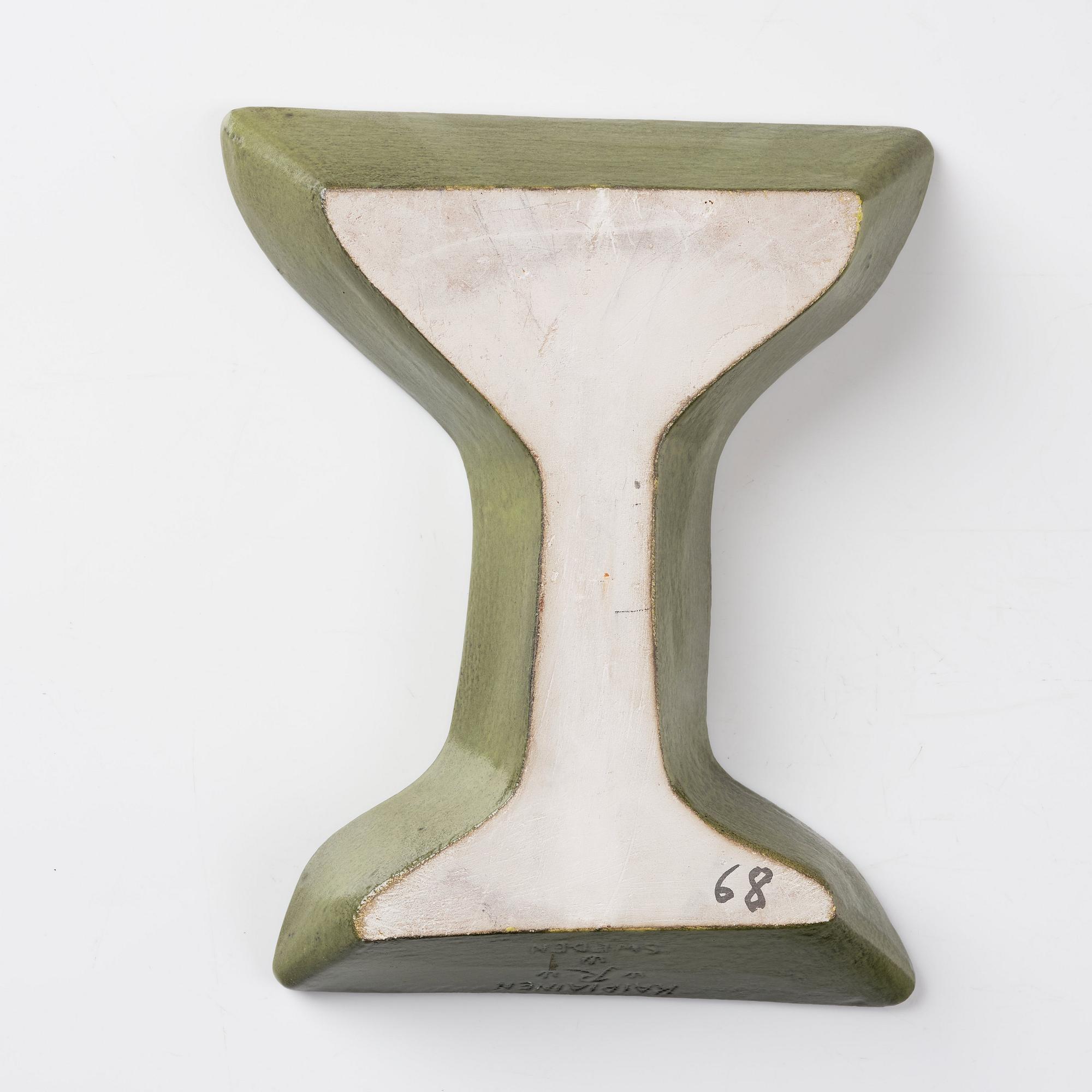 Birger Kaipiainen, a ceramic wall sculpture, Rörstrand 1950s.