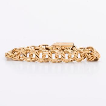 BRACELET, 18K gold, 42,8 g, measurements approx 19 x 1 cm, Stockholm 1978.