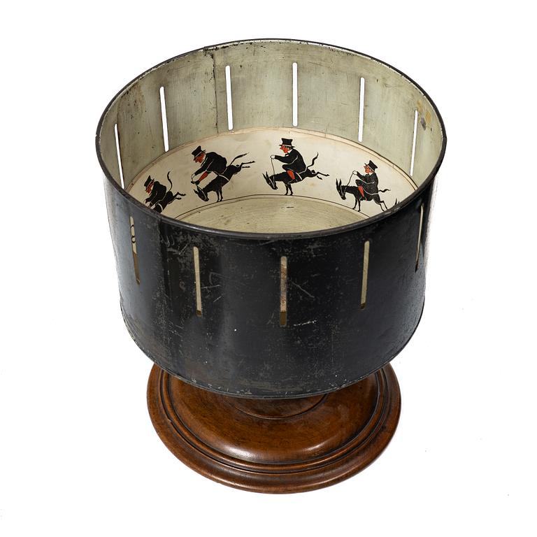 Zoetrope / picture wheel, late 19th century.