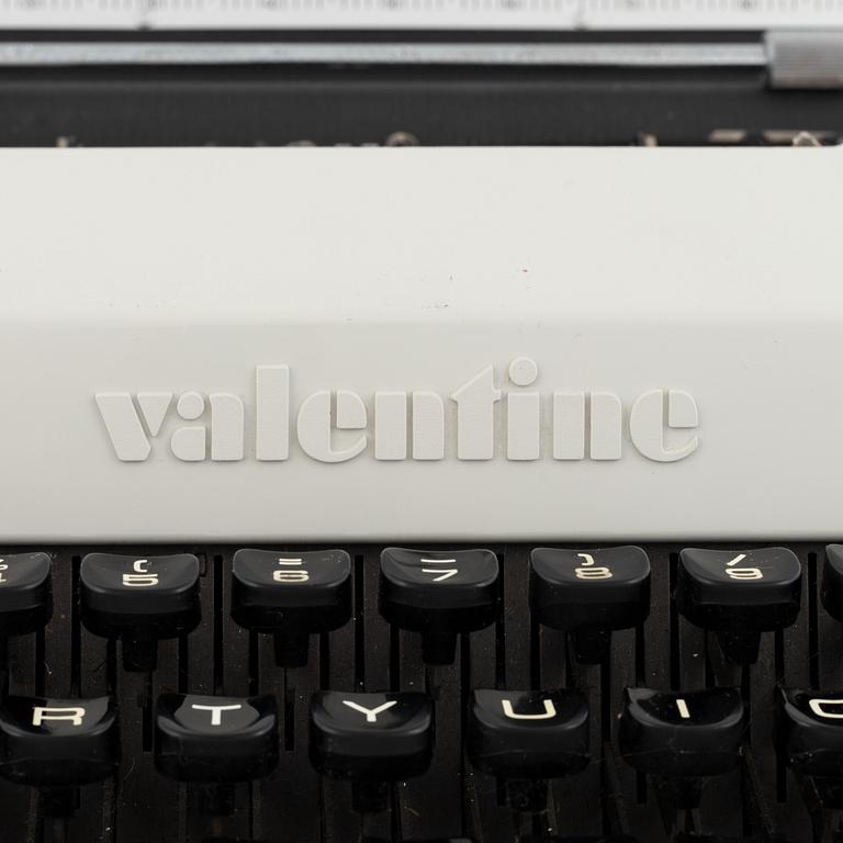 Ettore Sottsass, three 'Valentine' typwriters, Olivetti, Italy.