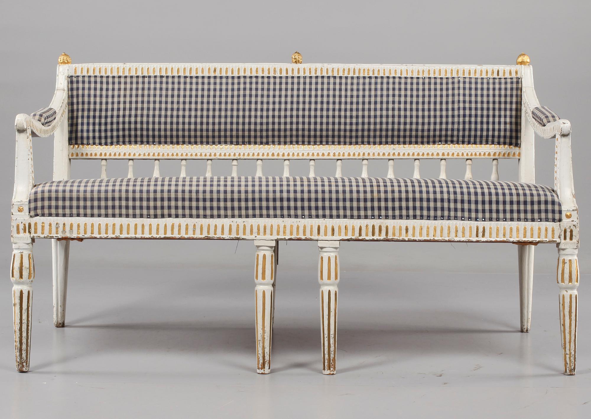 SOFFA, sengustaviansk, 1800-talets första hälft.