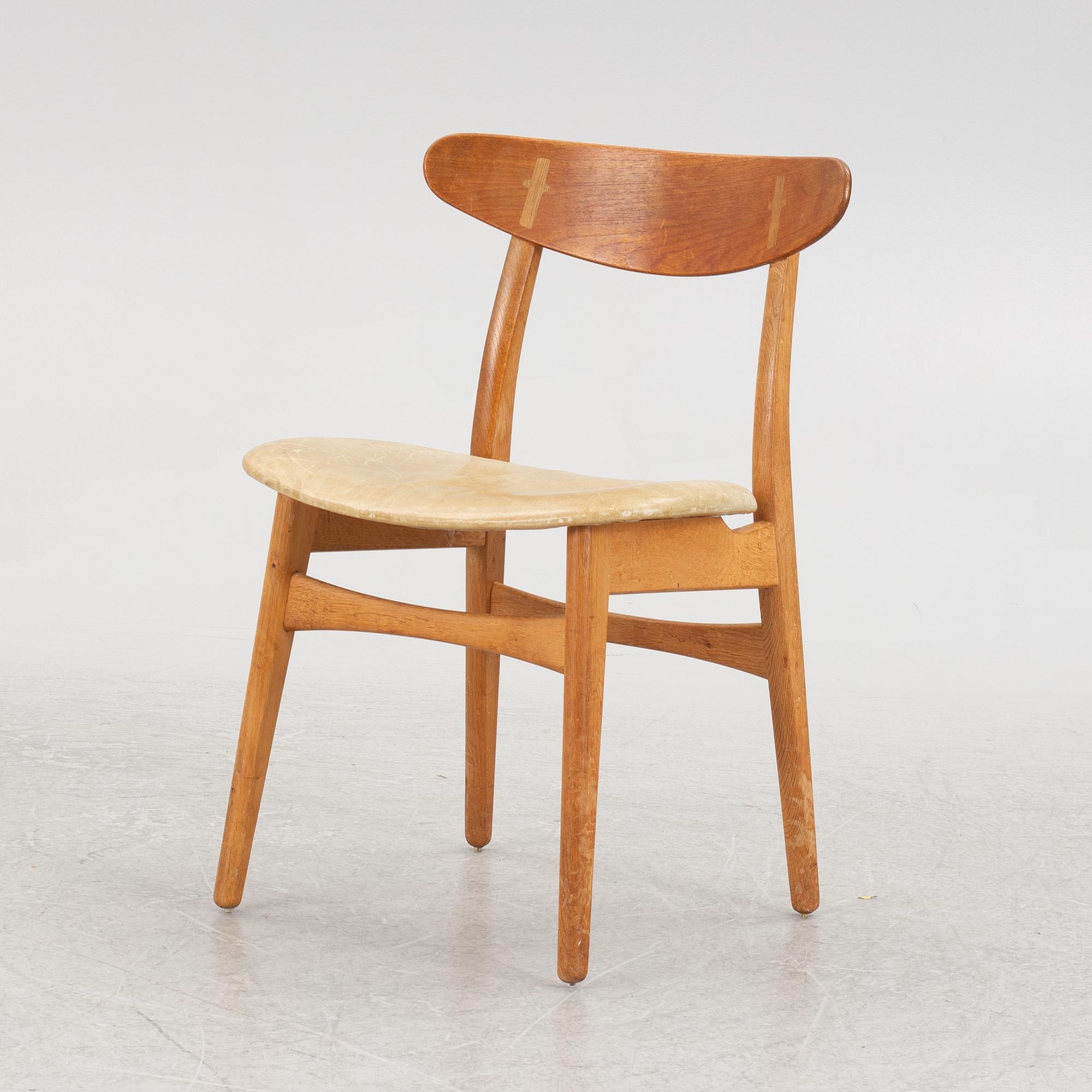 Hans J Wegner, stol, "Spisestolen"/CH23, Danmark, 1950-70-tal.