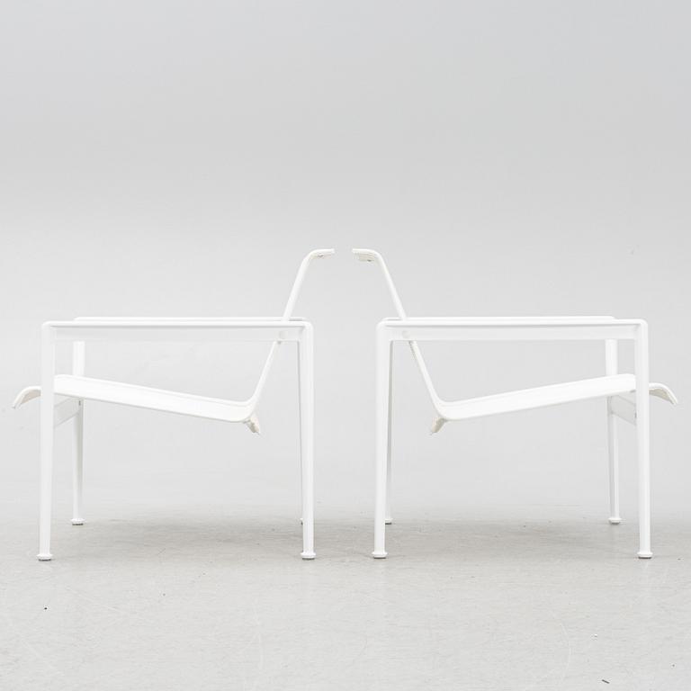 Richard Schultz, "1966 Lounge Chair", a pair, Knoll.
