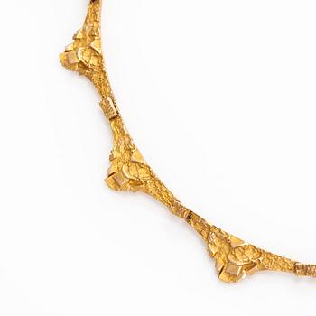 Björn Weckström, kaulakoru, "Kaarisilta", 14K kultaa.