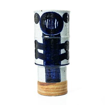Inger Persson, Floor vase, stoneware, Rörstrand Ateljé, second half of the 20th century.