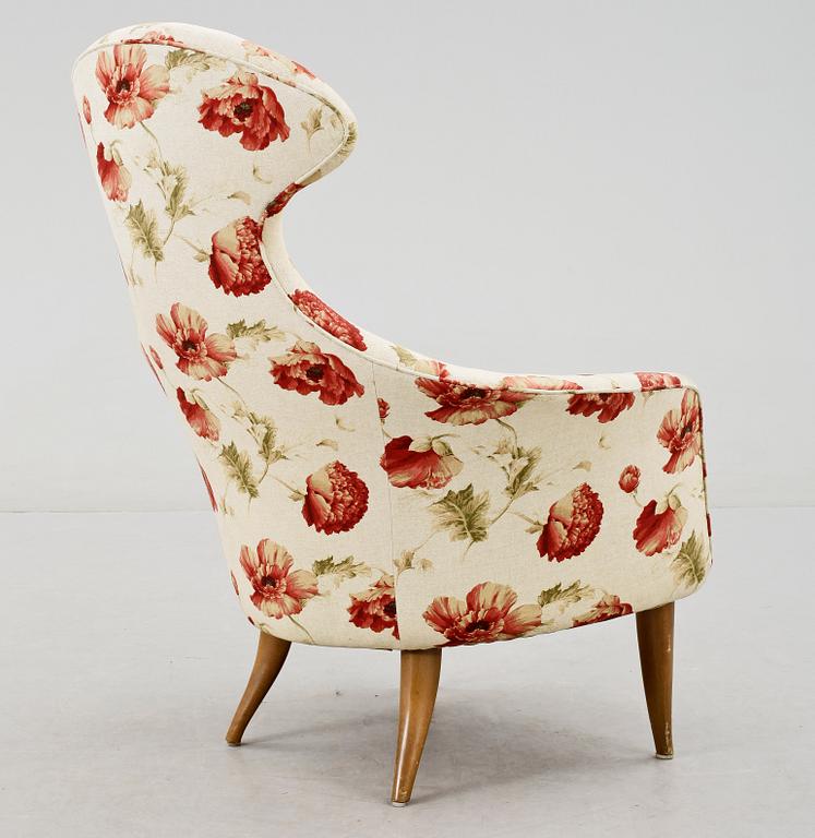 FÅTÖLJ, "Stora Eva" ur serien Paradiset, Kerstin Hörlin Holmqvist, NKs Triva-serie, 1950/60-tal.