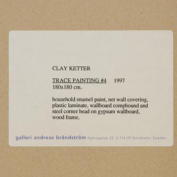 Clay Ketter, "Trace Painting #4".