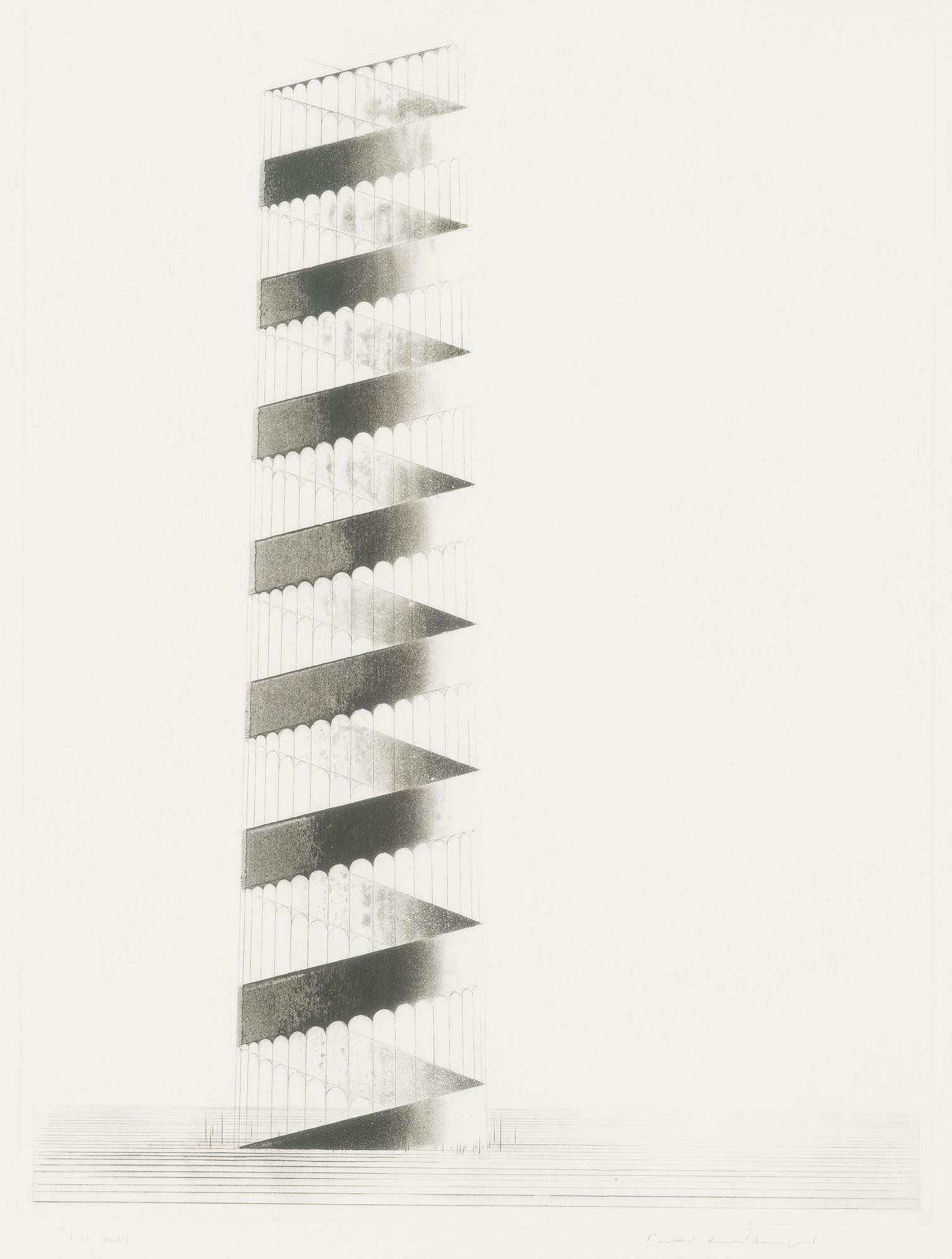 Pentti Lumikangas, torrnål, akvatint, signerad, numrerad 14/30 tpl'a.