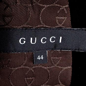 GUCCI, tvådelad dräkt bestående av kavaj samt kjol.