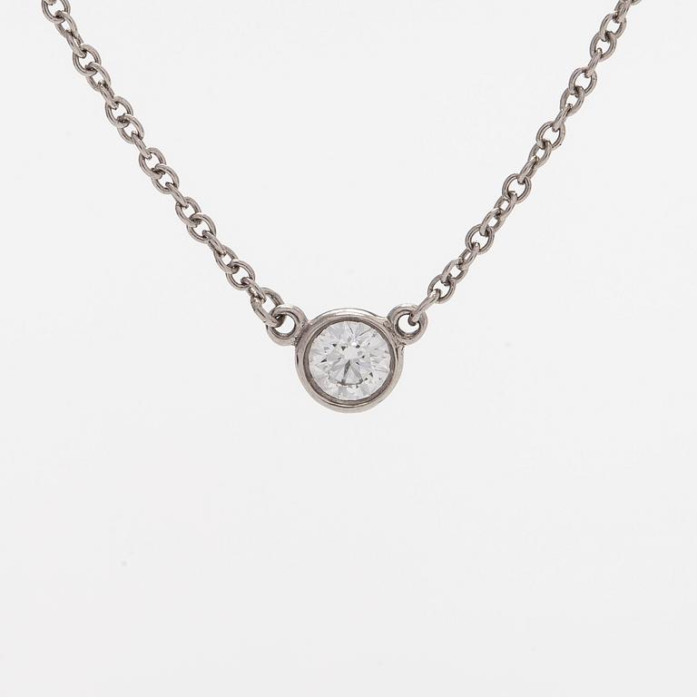 Tiffany & Co, Elsa Peretti, kaulakoru, "Diamonds by the Yard", platinaa ja timanttia.