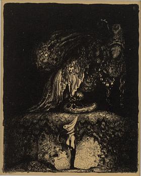 John Bauer, "God kväll farbror! sa pojken",