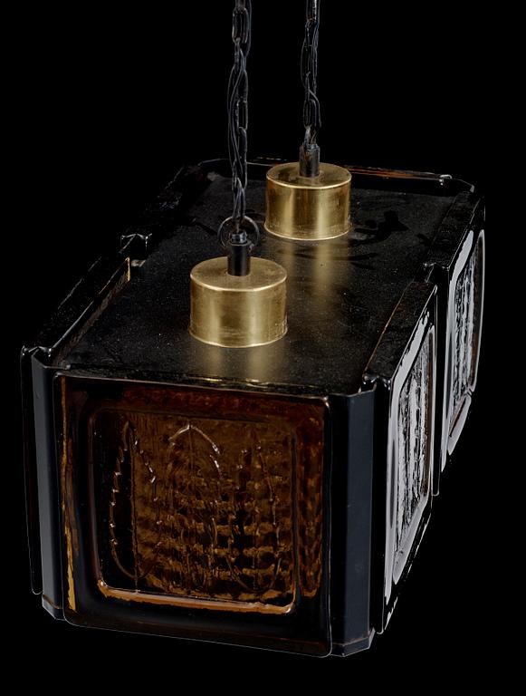 TAKLAMPA, glas, 1960-/70-tal.