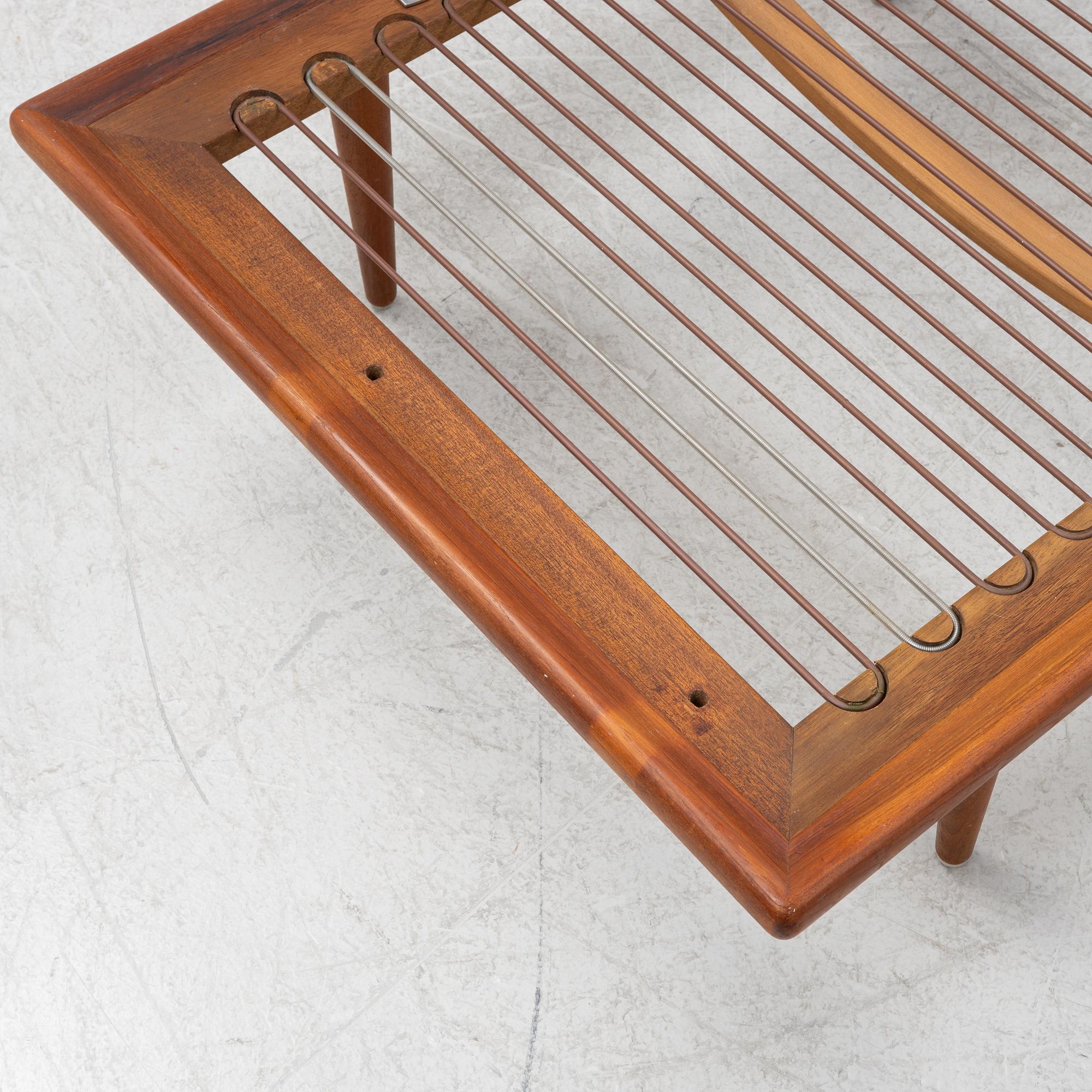Peter Hvidt & Orla Mølgaard Nielsen, a model 'Minerva' sofa, France & Søn, Denmark, 1950's/60's.