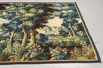 A tapestry, "Verdure", tapestry weave, ca 218  x 327 cm cm, Flanders, the first half of the 18th century.