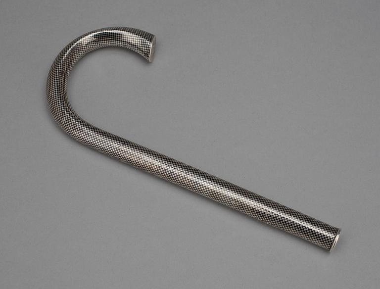 KÄPPKRYCKA, silver. Sekelskiftet 1800/1900. Tot vikt ca 48g.