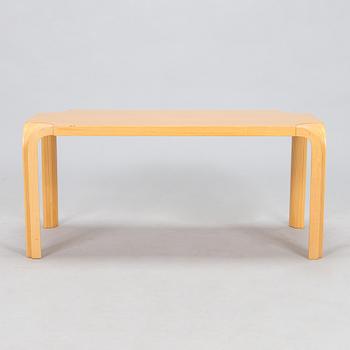 Alvar Aalto, a 1960s coffee table model MX800B, altered, for Artek.
