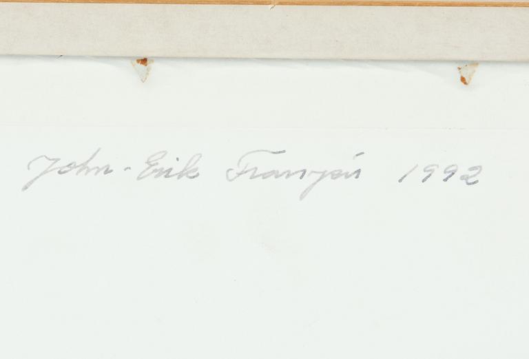 John-E Franzén, Standing model.