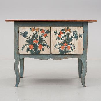 MÖSSBORD, allmoge, Järvsö, Hälsingland, 1800-talets första hälft.