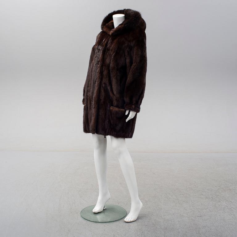 PÄLSJACKA, mink, Södra Päls, Norrköping. Storlek omkring M.