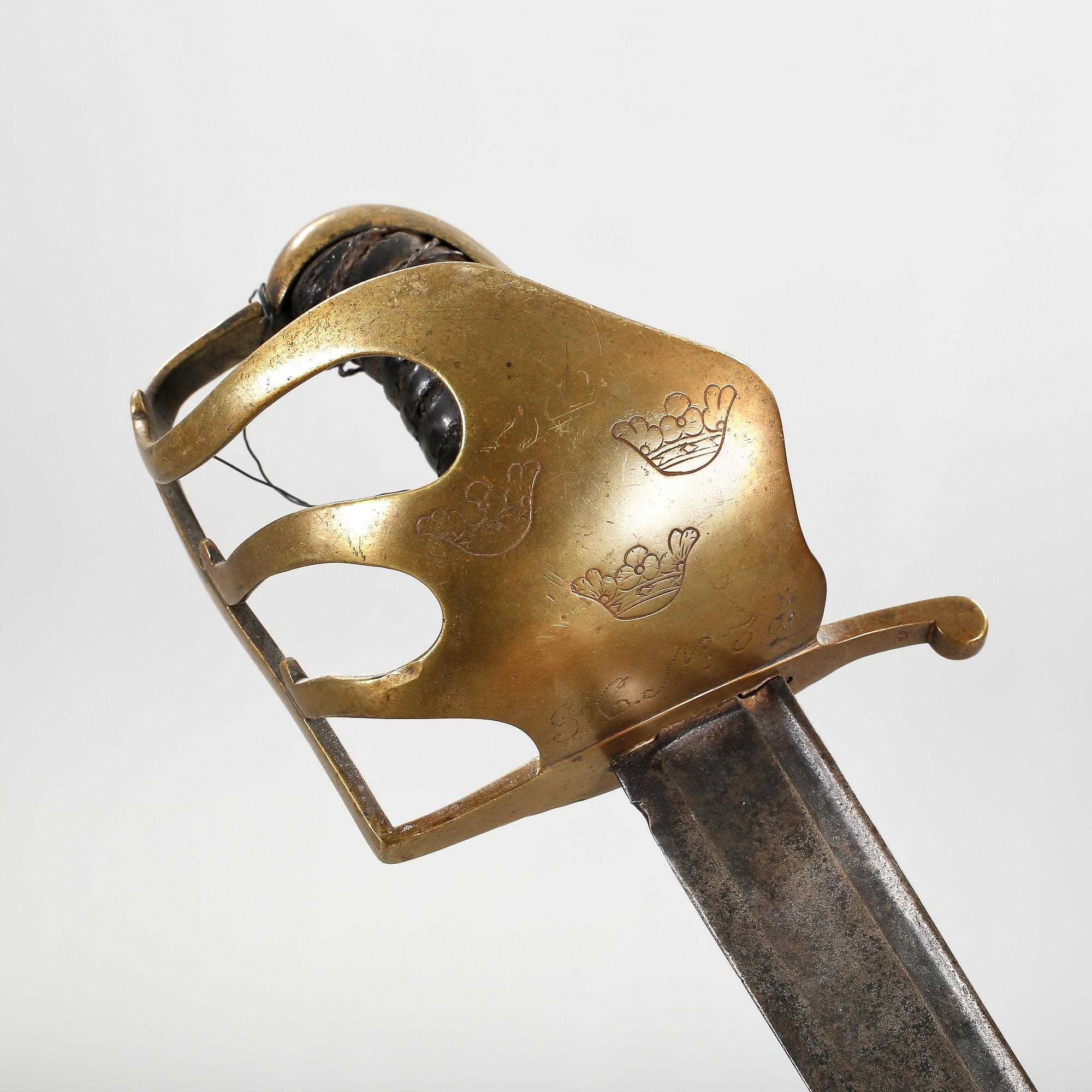 SABEL, m/1770, för dragonregementena.