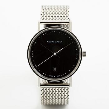 Georg Jensen, design Henning Koppel, wristwatch, 38.5 mm.