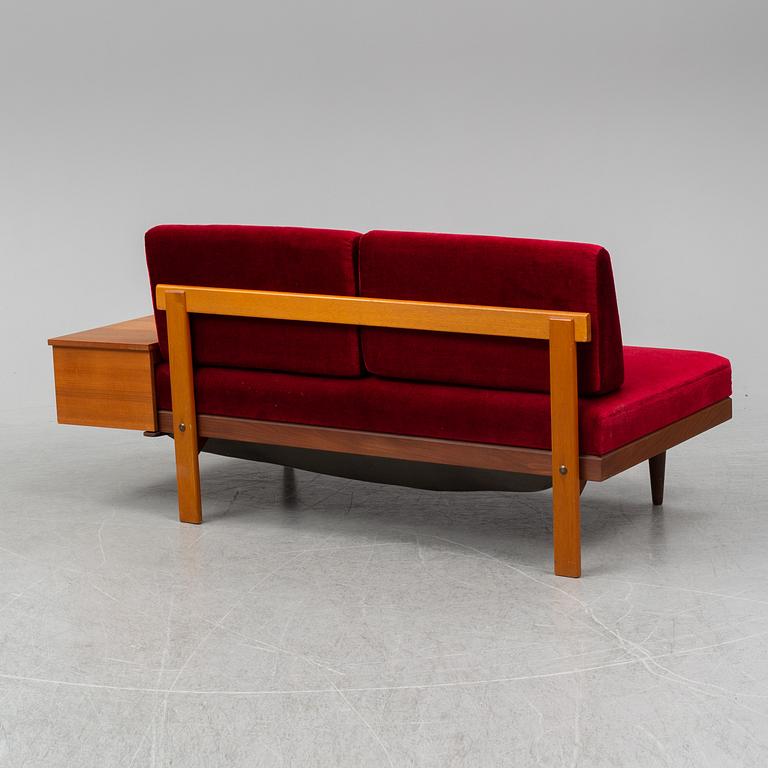 HALDOR VIK & INGMAR RELLING, a daybed and a coffee table from the 'Svane'-series, Ekornes, Norway, 1970's.