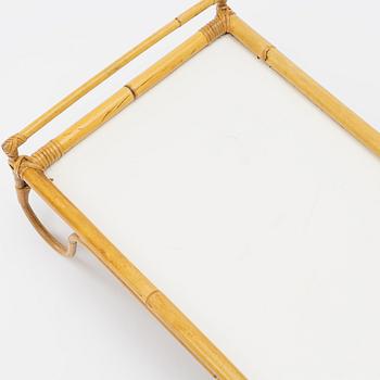Josef Frank, Breakfast tray, Firma Svenskt Tenn, Larsson Korgmakare, model 262.