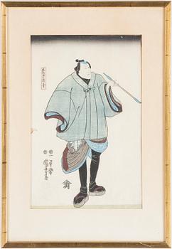 Kuniyasu · KUNIYASU, träsnitt.