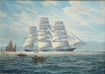 ADOLF BOCK, olja på duk, sign o dat 1964.