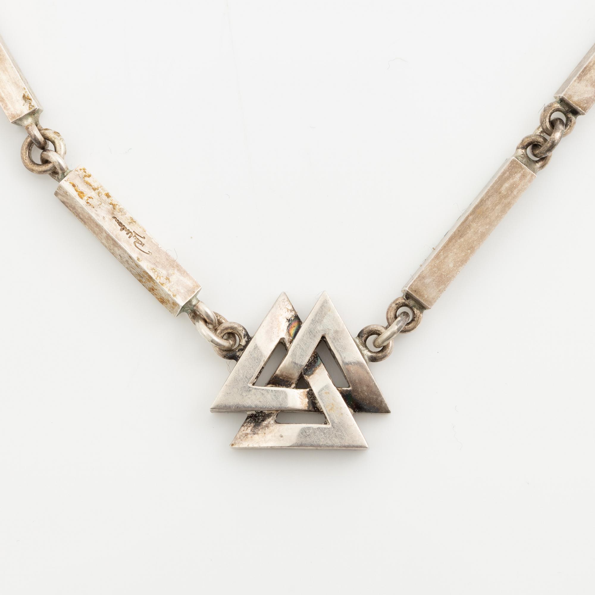 Rey Urban, necklace, sterling silver, Stockholm 2008.