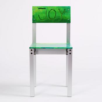 Fredrik Paulsen, a unique chair, "Chair One Open Air, The Diamond Seat", JOY, 2024.