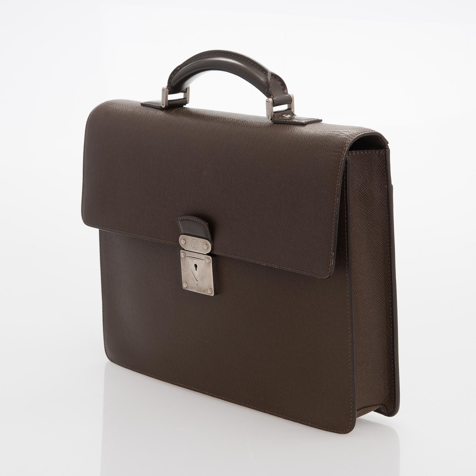 Louis Vuitton, Taiga Leather 'Neo Robusto' Briefcase.