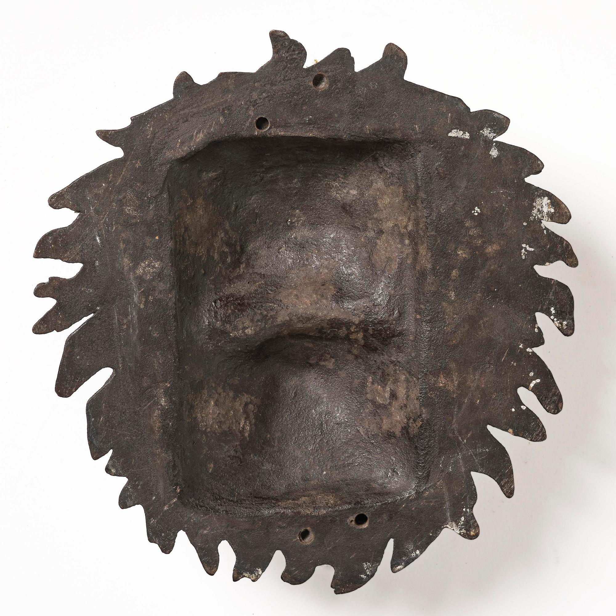 Anna Petrus, a cast iron mascaron, Näfveqvarns bruk, Swedish Grace.