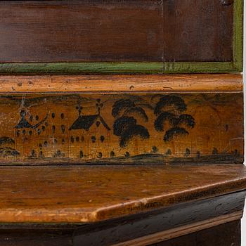 A cabinet, Dalarna, dated 1779.